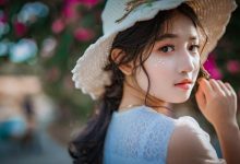 清新美女温婉迷人写真图片-美图岛