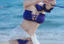 小仓千代 - 1月舰长 柴郡泳装 [22P-111MB]-美图岛