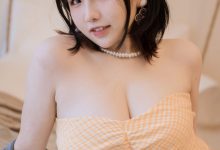 阿半今天很开心 – 黄色抹胸[68P-1V-491M]-美图岛