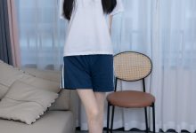 甜予摄影 No.176 珞珞-板鞋、薄肉丝 [134P2V-9.83GB]-美图岛
