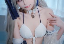 Quan冉有点饿 – 碧蓝航线 安克雷奇泳装-美图岛