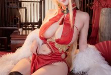 rioko凉凉子 –  碧蓝航线 怨仇旗袍·杯盏盈芳华-美图岛