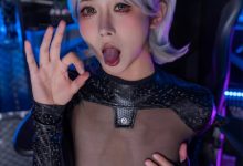 云溪溪 – NO.142 奶桃 猫影-美图岛