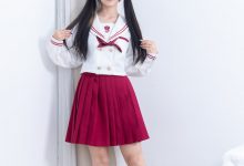 物恋传媒 No.2799 小怜-高跟鞋、薄白丝小腿袜、裸足、jk制服-美图岛